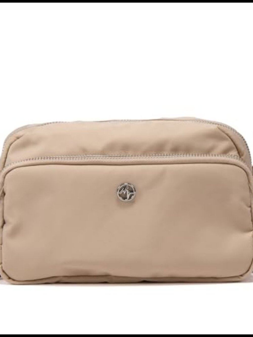Water-Resistant Nylon Crossbody Sling Bag with Adjustable Strap